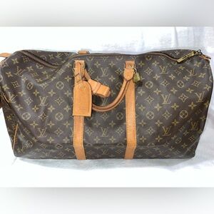 Louis Vuitton 55 Monogram Duffle Bag